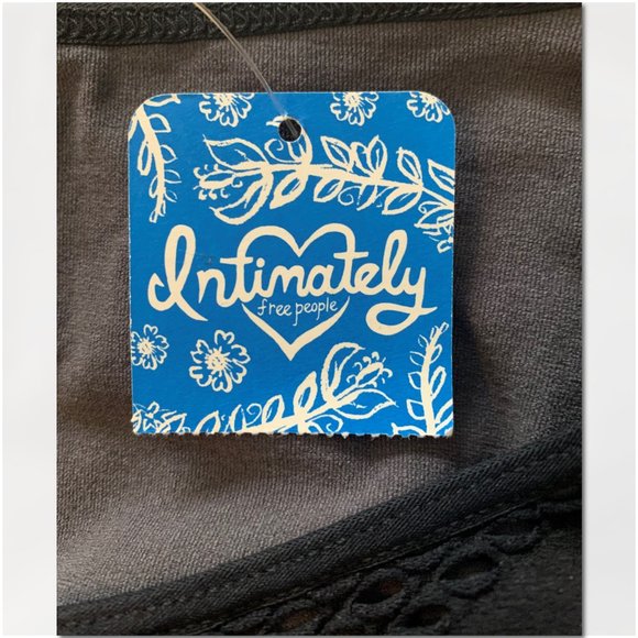 Free People Intimately Black Long Sleeve Body Con Dress/Tunic Size XS/S - Picture 5 of 5